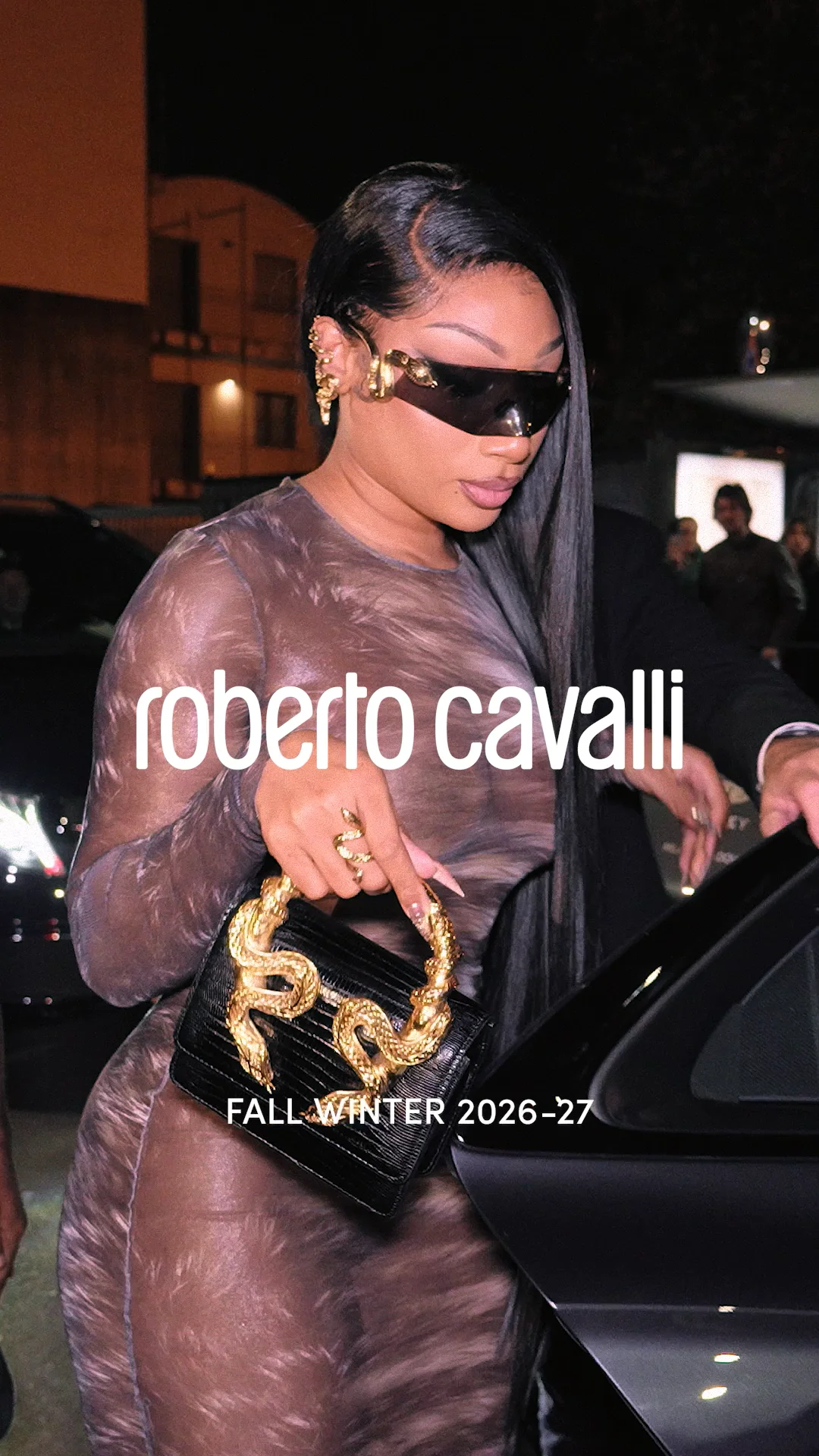 FW26 Runway Show: Nero Carnale | Roberto Cavalli®