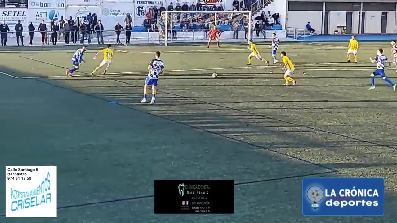 (RESUMEN Y GOLES) CDJ Tamarite 1-1 CD Robres / Jor. 24 / Tercera Rfef