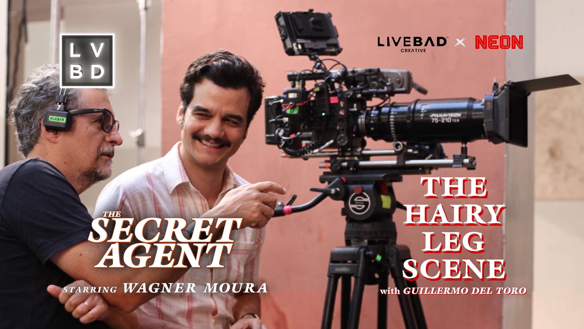 THE SECRET AGENT // EPK FEATURETTE // "HAIRY LEG SCENE with GUILLERMO DEL TORO"