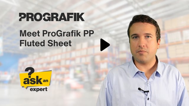 Ask an Expert - ProGrafik PP Fluted Sheet