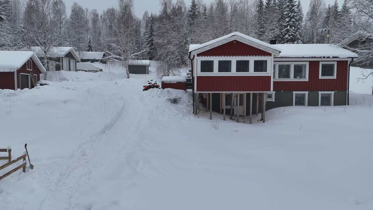 6 rum Villa på Högbysjön 150 Högbysjön Örnsköldsviks kommun - video