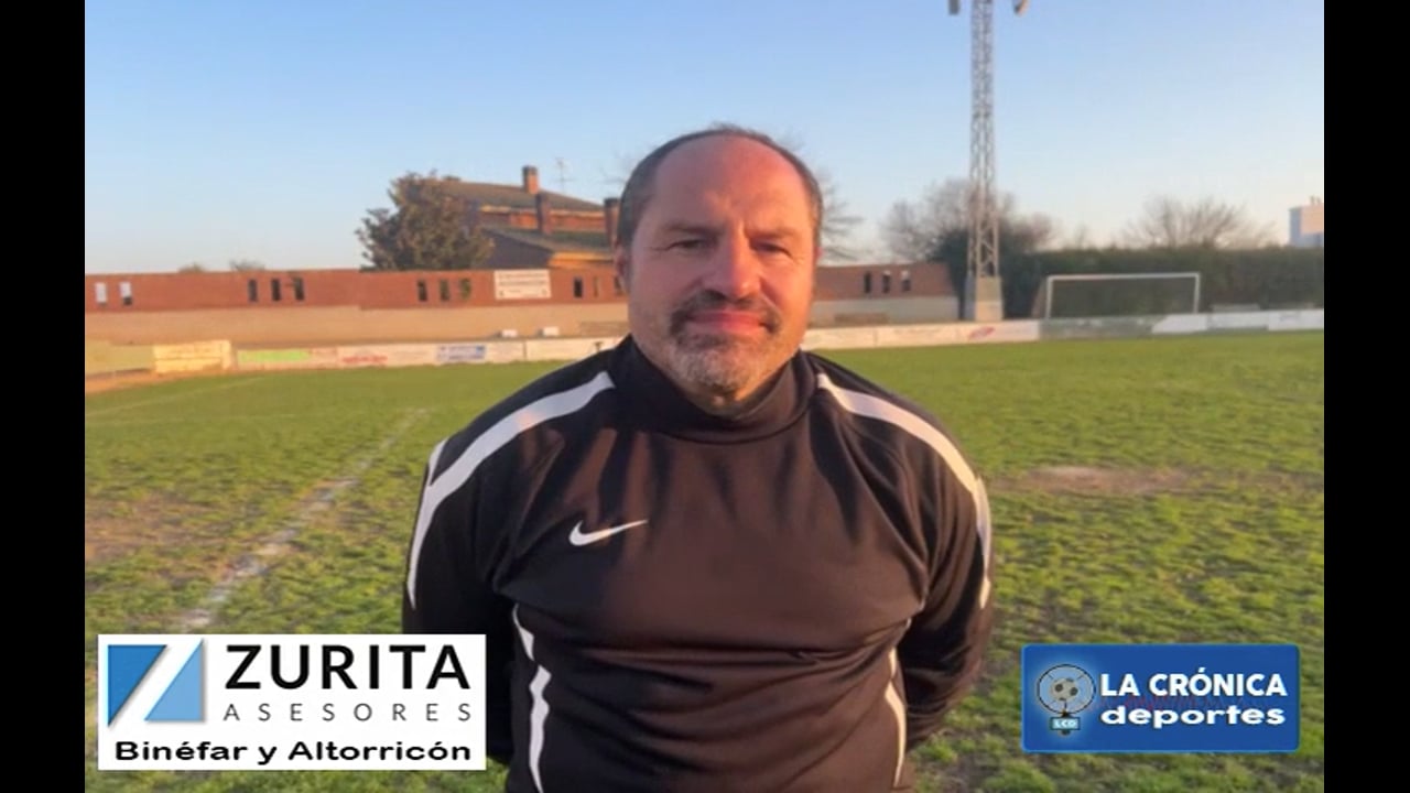 CHELU (Entrenador Altorricón) CD Altorricón 5-5 SD Gurrea / Jor. 22 / Preferente / Gr 1 / Fuente: CD Altorricón