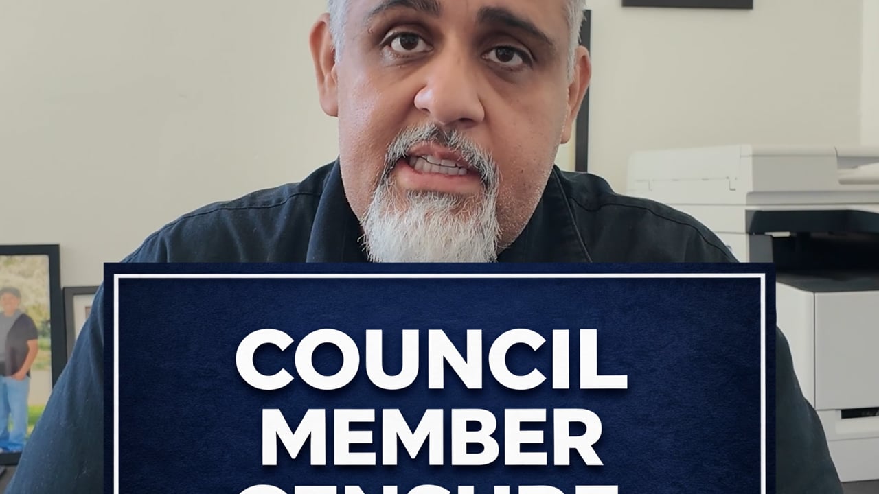 Salinas Councilmember Andrew Sandoval Censured