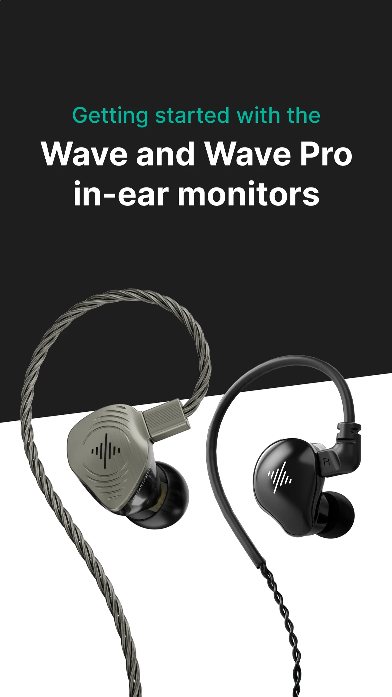 Manual Wave Pro in-ear monitors – Soundbrenner