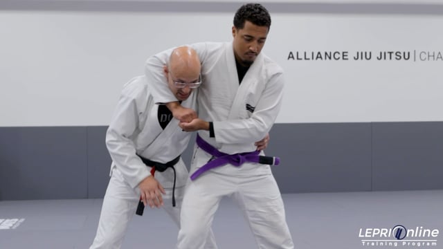 Side Head Lock Escape Variation to Takedown to Armbar