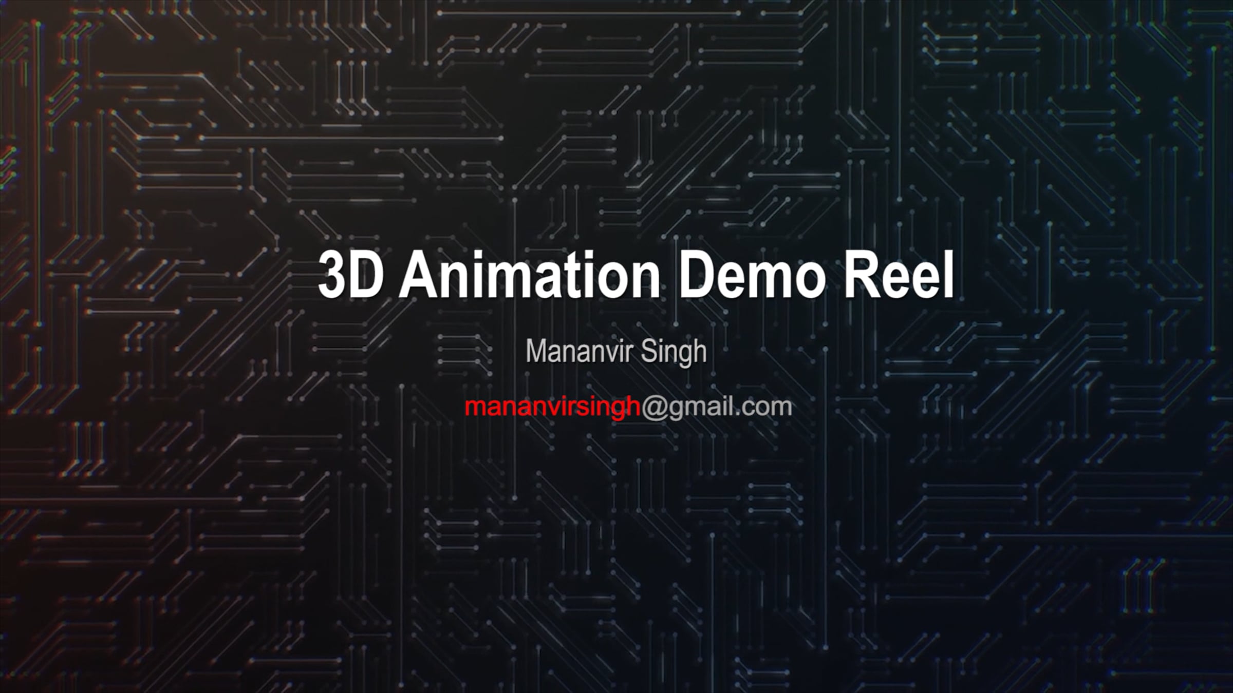 3D Animation Demo Reel 2026 (Mananvir Singh) | Videos & Movies on Vimeo