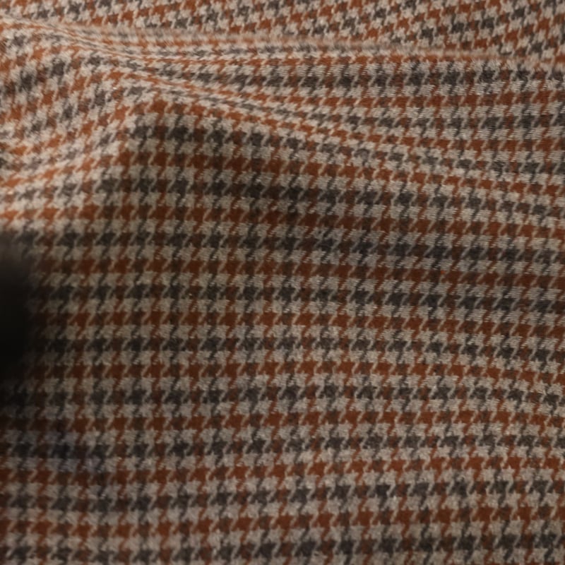 Vidéo: Tweed de laine - Pieds de poule marron, gris & noir