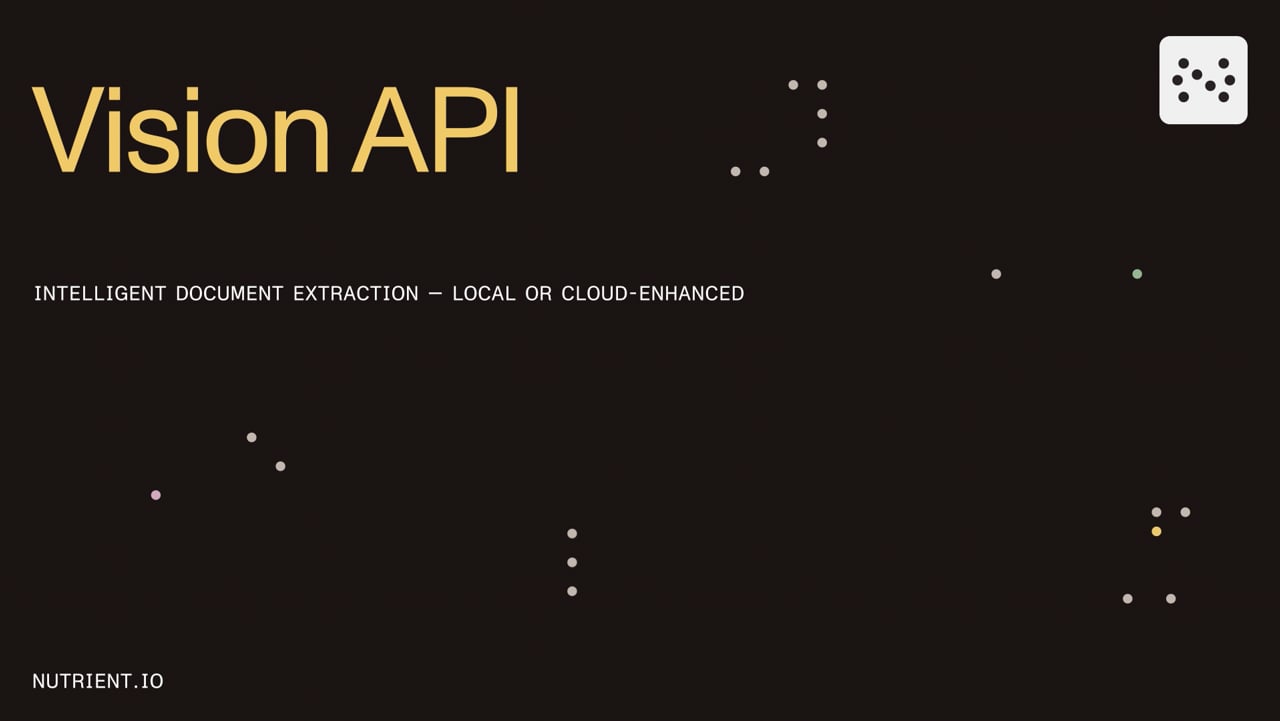 Vision API demo