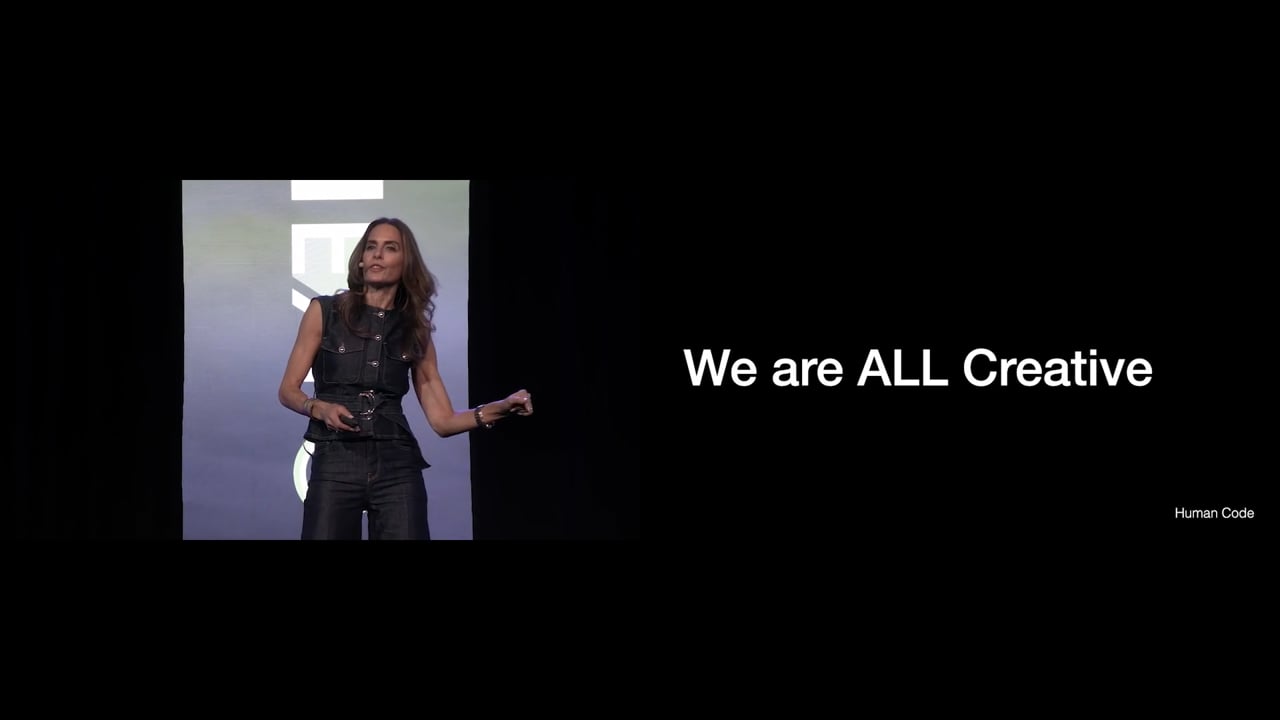 Abigail Posner - We Are All Inherently Creative