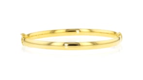Italian 5mm 10kt Yellow Gold Bangle Bracelet