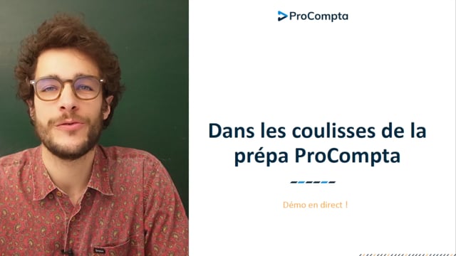 Dans les coulisses de la prépa ProCompta (démo en direct)