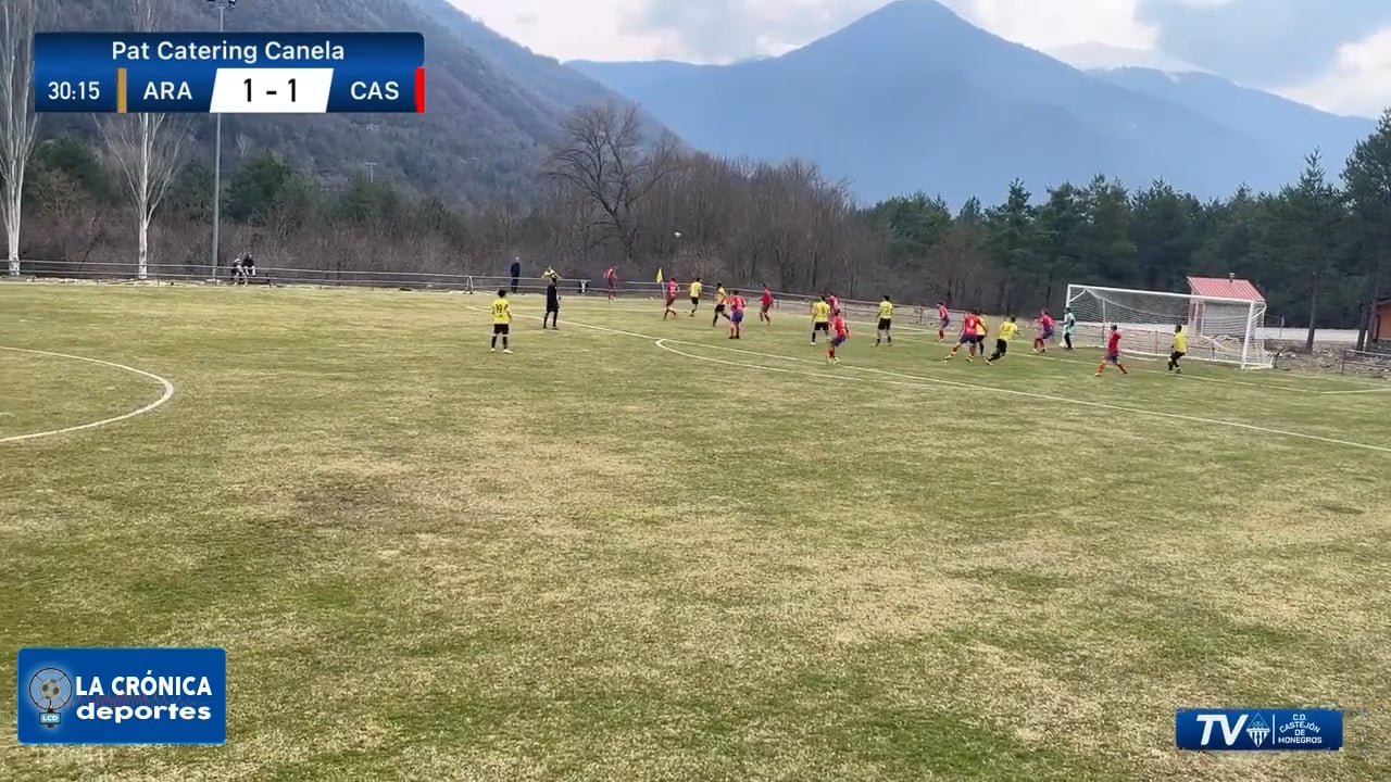 (RESUMEN Y GOLES) CD Alto Ara 2-3 CD Castejón / Jor. 21- 2ª Regional Gr 2-1 / Fuente: CD Castejón