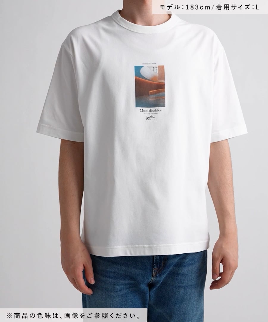 サラサラ快適DRYプリントTシャツ/636407 | [公式]グローバルワーク