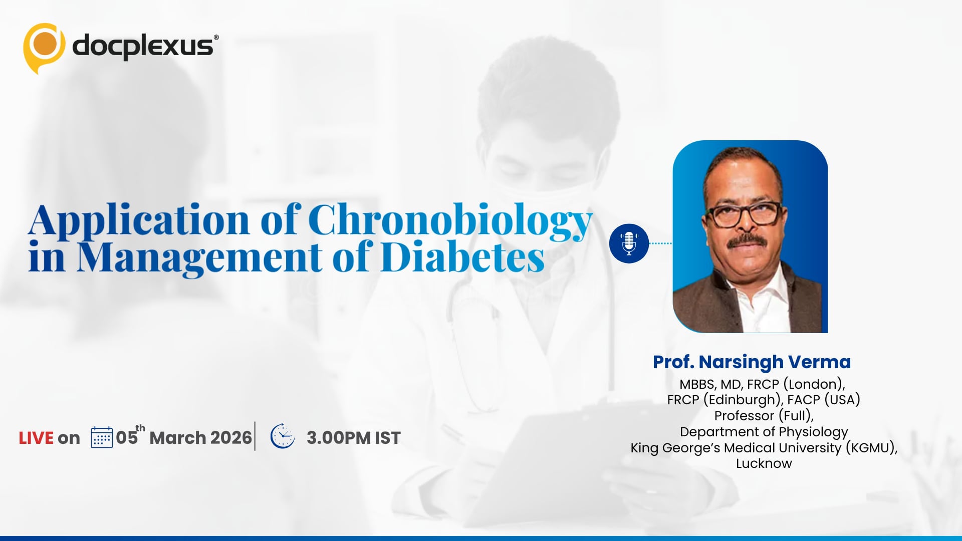 Application of Chronobiology in Management of Diabetes