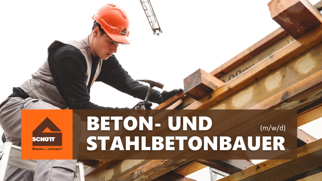 Ausbildung Beton- & Stahlbetonbauer (m/w/d)