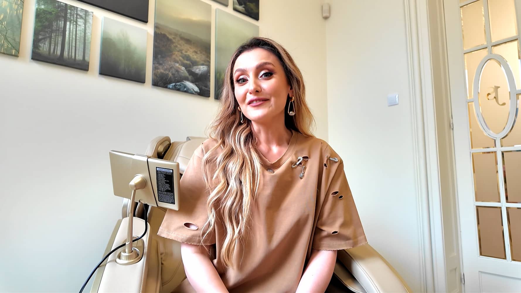 Alina Sorescu despre fotoliul de masaj Victoria III