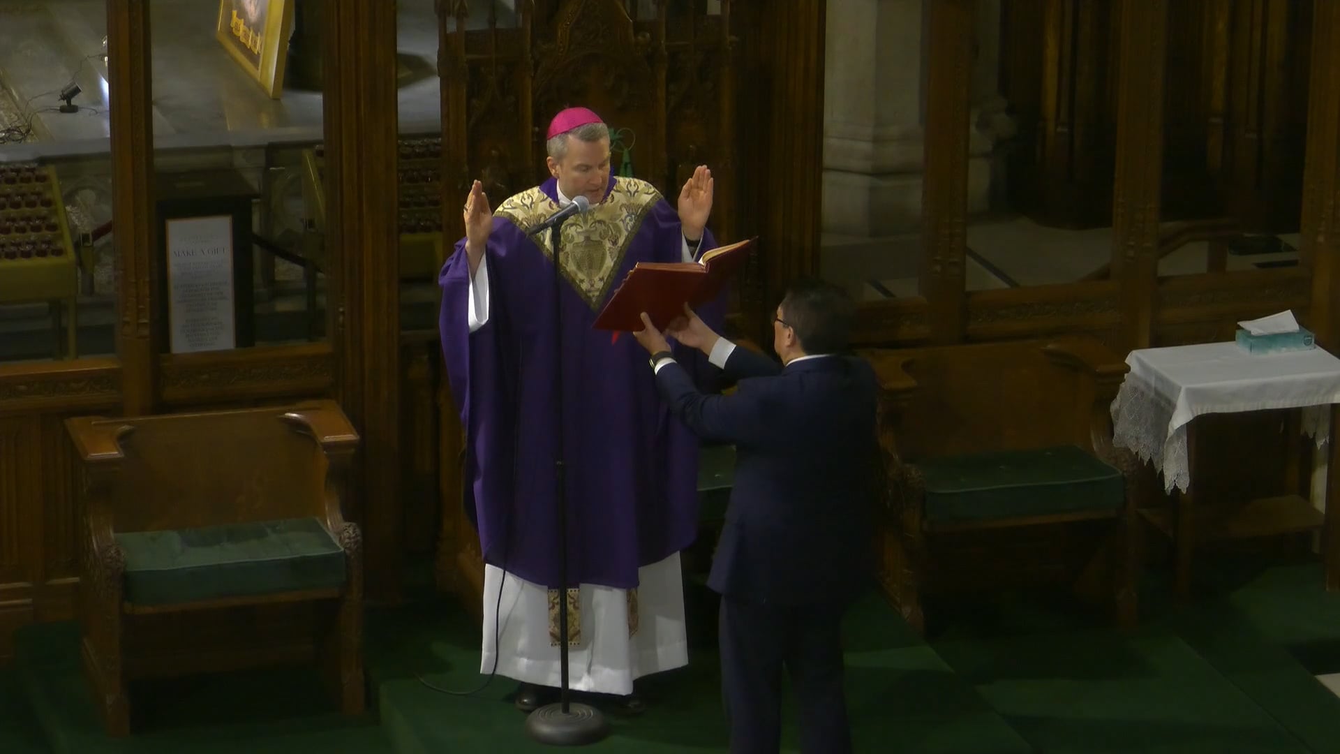 Mass from St. Patrick's Cathedral - March 5, 2026