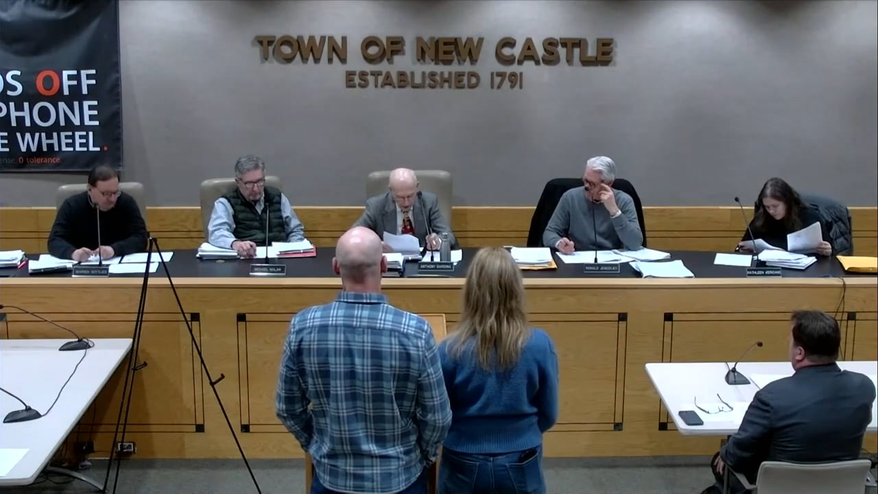 Town of New Castle Zoning Board Meeting 2/25/26