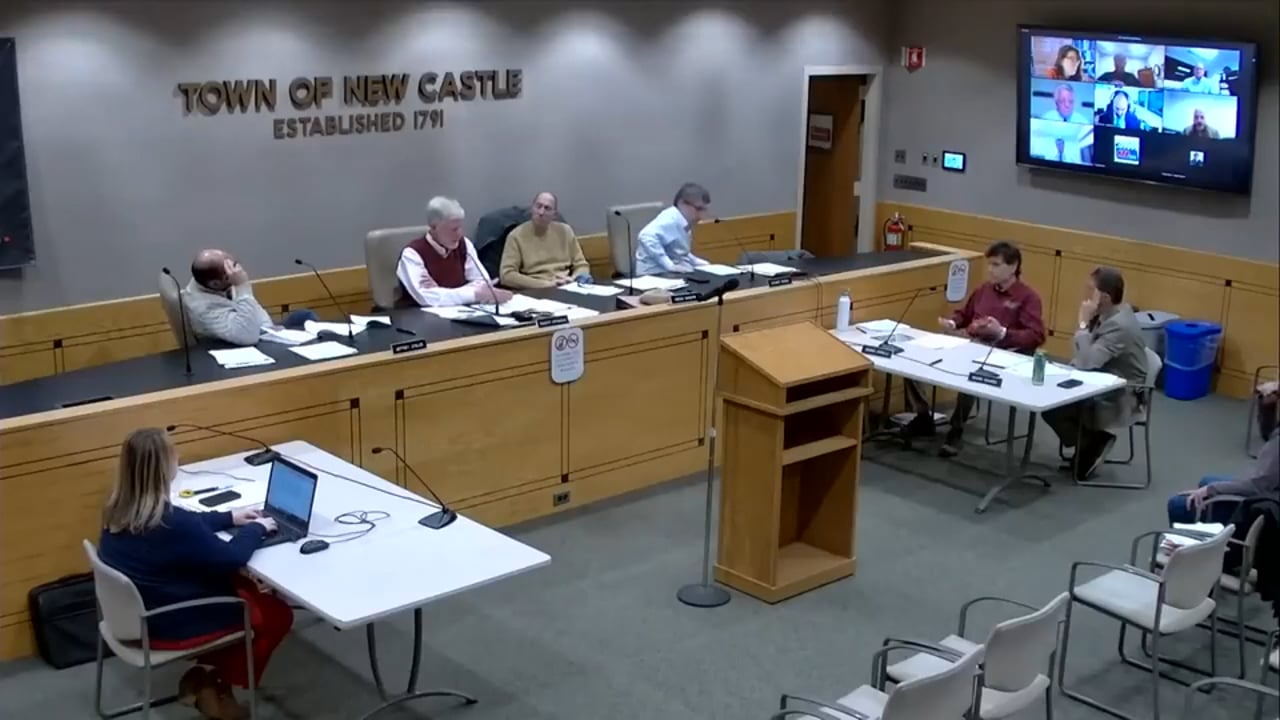 Town of New Castle Planning Board Meeting 3/3/26