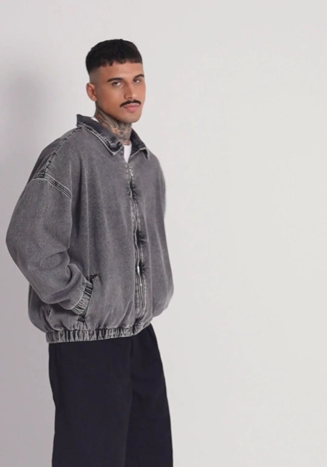 Jaqueta jeans bomber - Gang - inspire-se