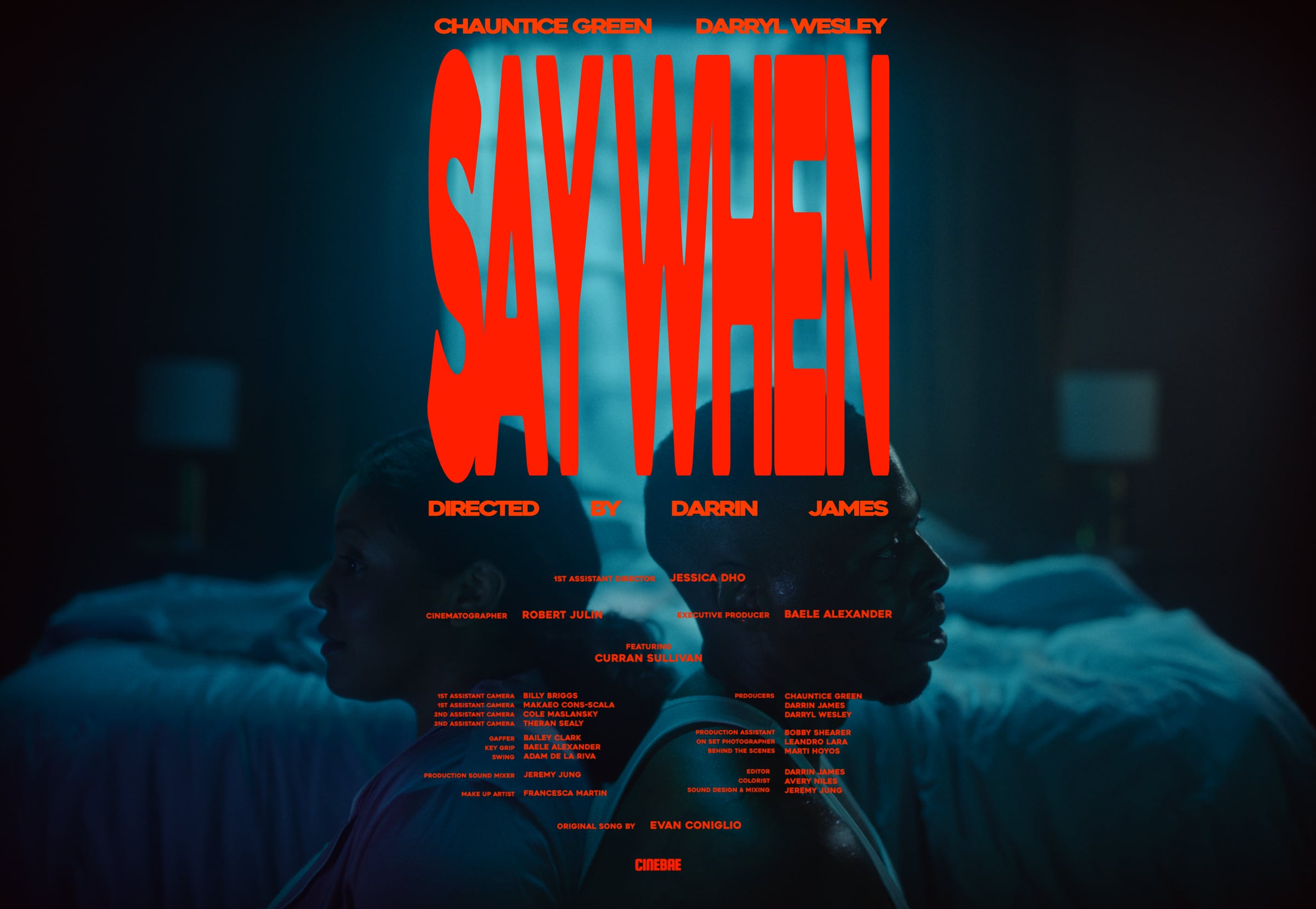 SAY WHEN | Videos & Movies on Vimeo