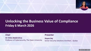 SASIG Webinar - Unlocking the Business Value of Compliance 2026-03-06 11:00:03