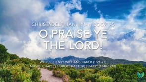 Hymn 75 - FARSI - O praise ye the Lord! - For understanding