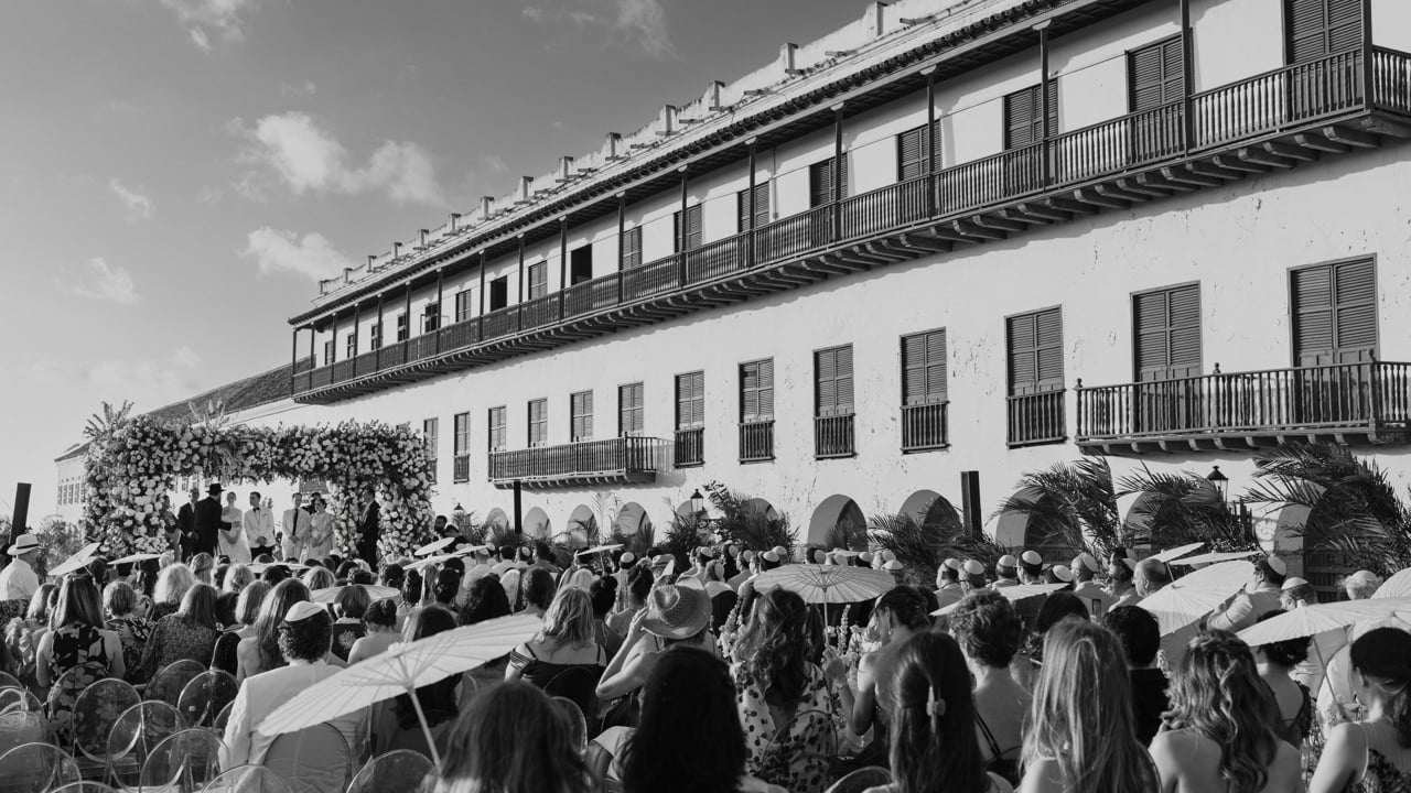 Película de boda de Johanna & Alex — Cartagena, Colombia