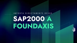 1. Importa desde SAP2000