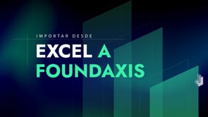 3. Importar desde Excel