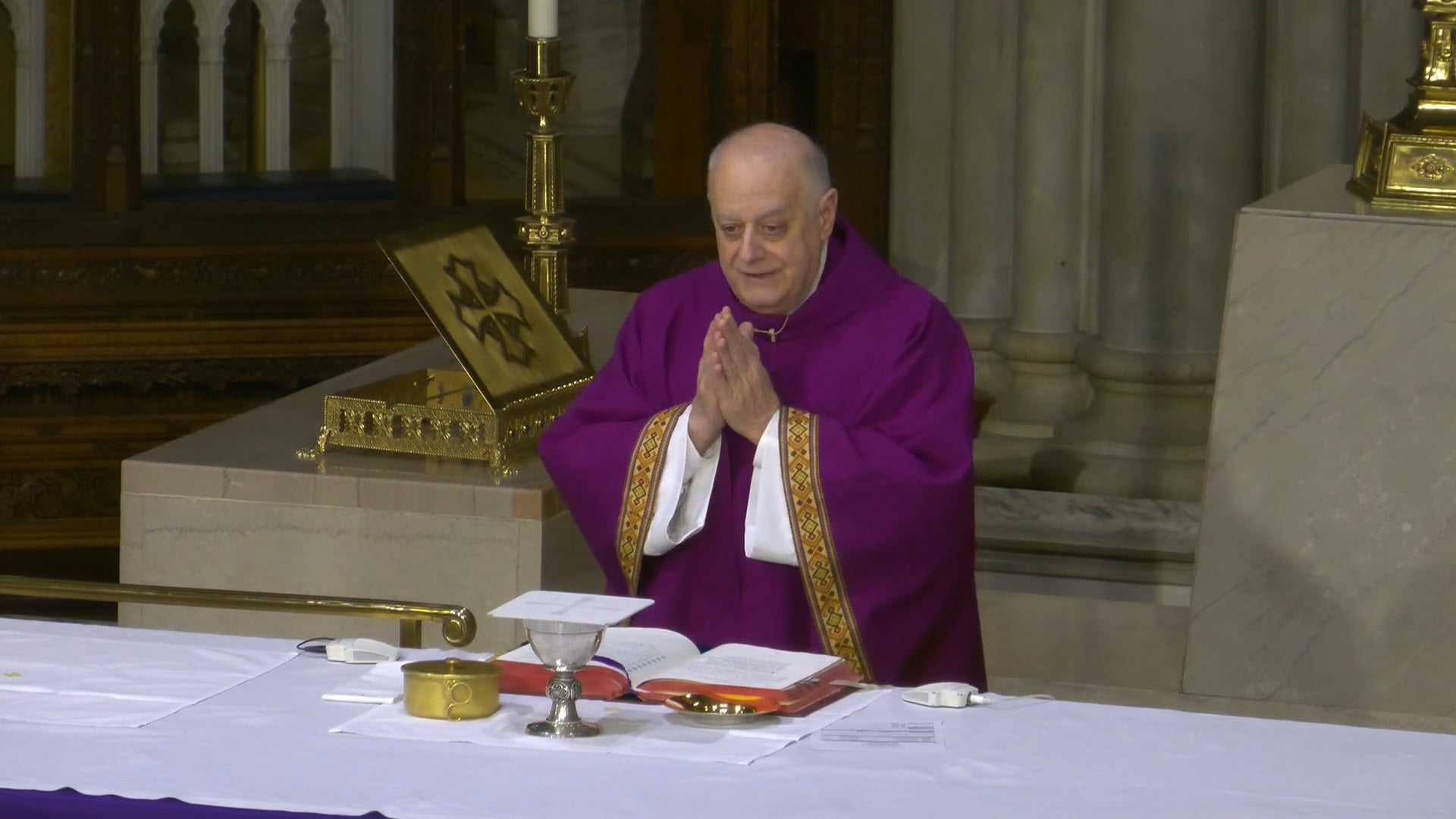Mass from St. Patrick's Cathedral - March 6, 2026