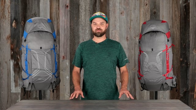 Огляд рюкзаків Osprey серії Exos/Eja Pro 