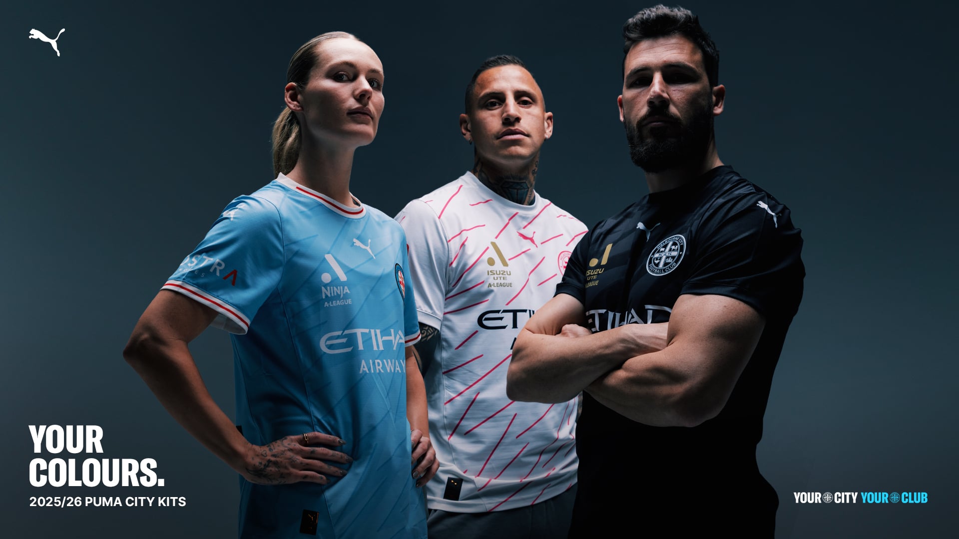 Melbourne City x Puma: 25/26 Kit Launch Promo
