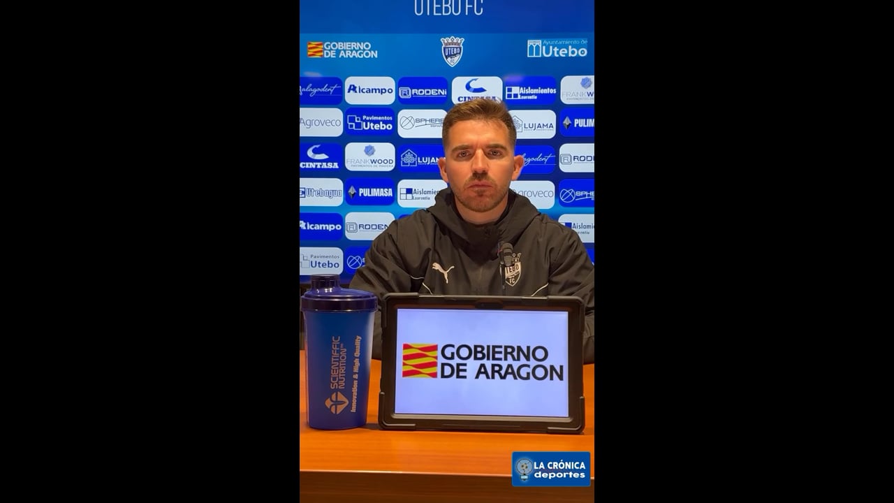 LA PREVIA / Alaves B - Utebo FC / JUAN CASAJÚS (Entrenador Utebo) Jor. 26- Segunda Rfef Gr. 2 / Fuente: Facebook Utebo FC