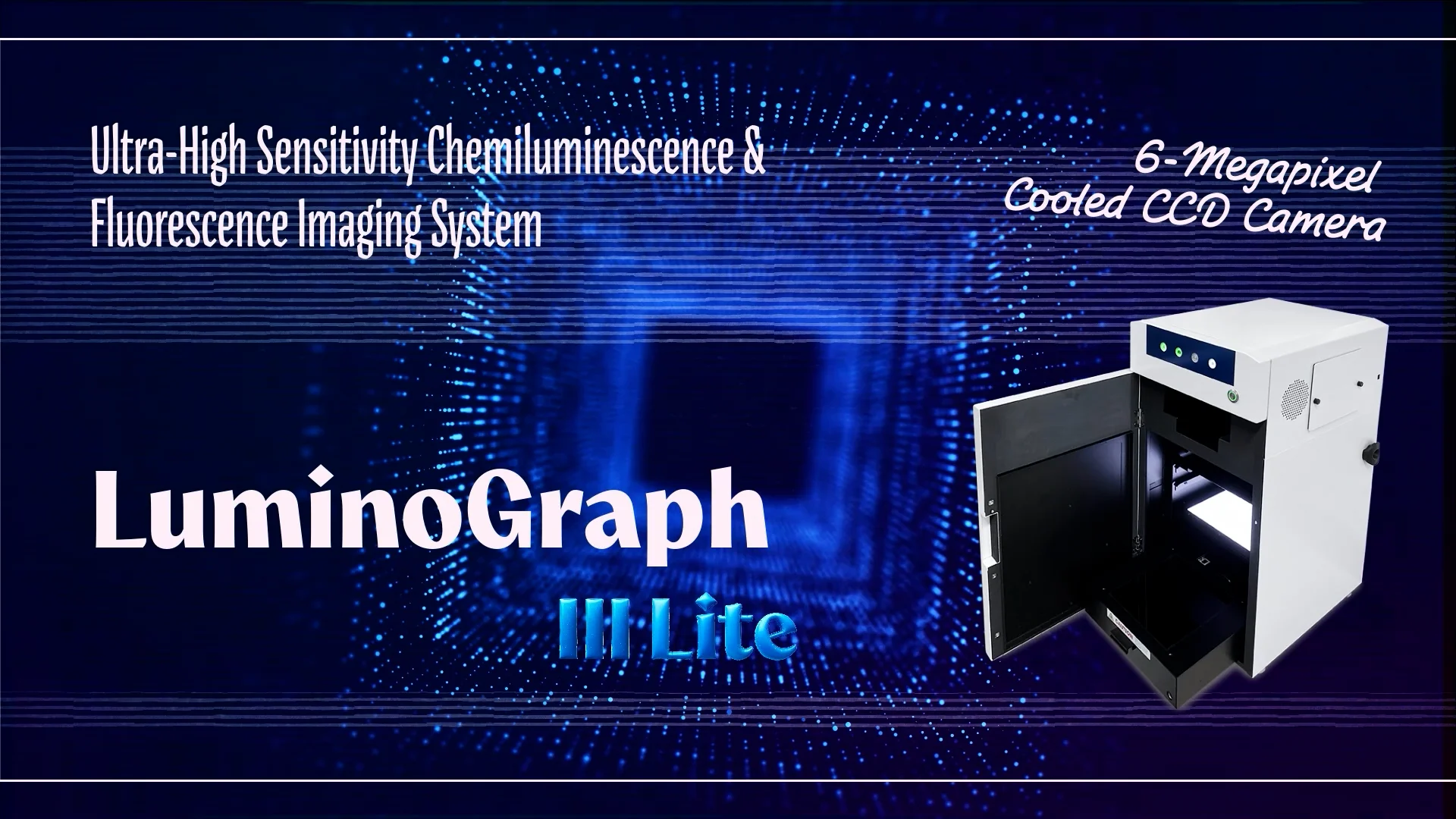 WSE-6370LuminoGraph Ⅲ Lite | 超高感度化学発光・蛍光撮影装置