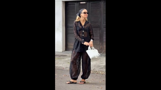Calça Renda Paraty Preta 