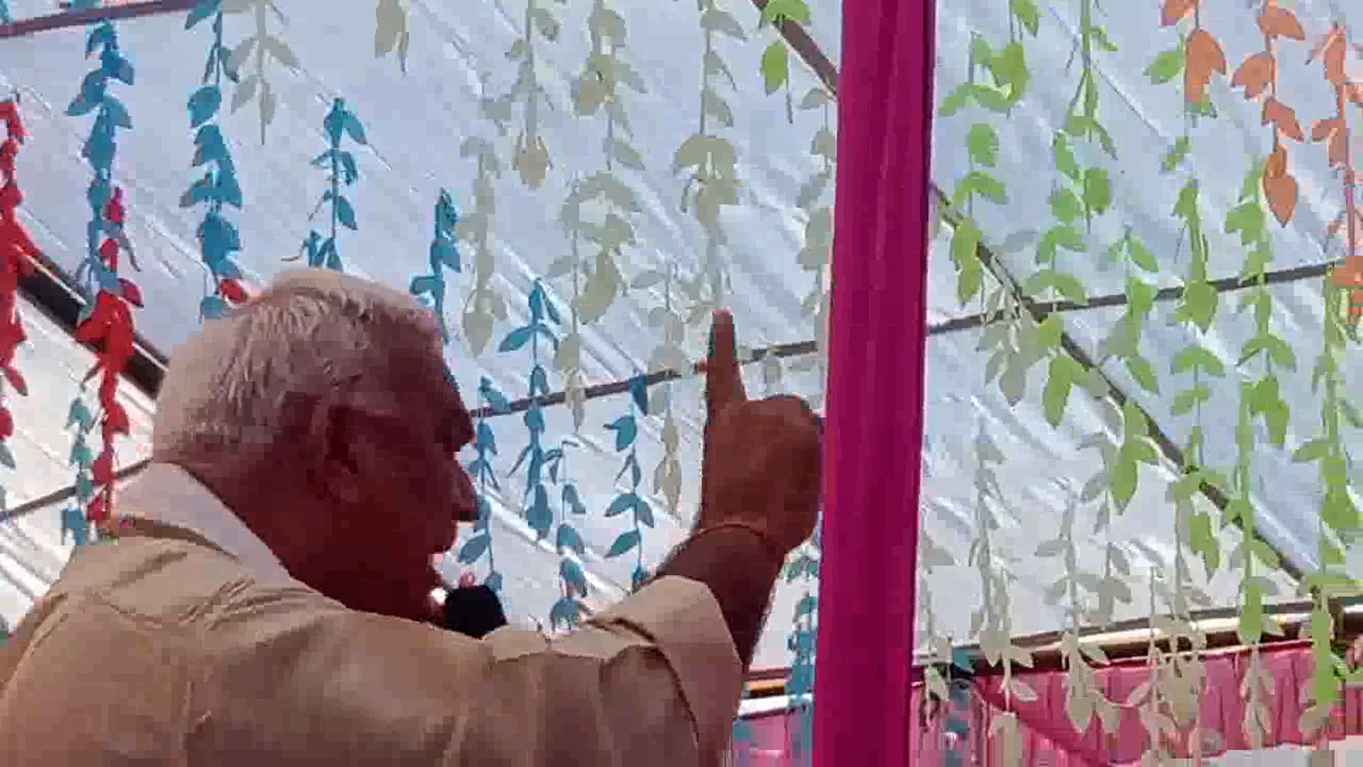 वैर में निजी होटल उद्घाटन  में शामिल हुए राज्य गृह राज्य मंत्री जवाहर सिंह मेढम