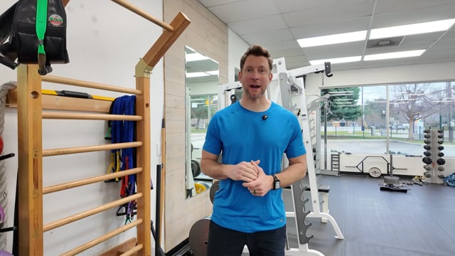 Reverse rig hold with body shifts (palms down)