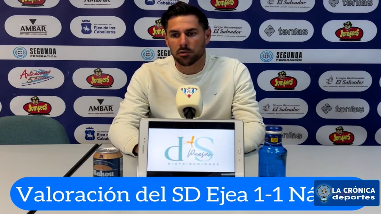 LUSO DELGADO (Entrenador Ejea) SD Ejea 1-1 CD Náxara / Jor. 26 - Segunda Rfef / Gr 2 / Fuente: Facebook SD Ejea