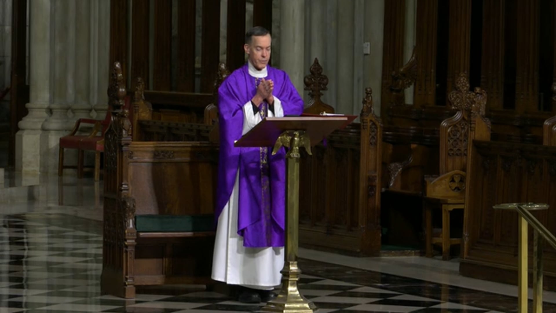 Mass from St. Patrick's Cathedral - March 9, 2026