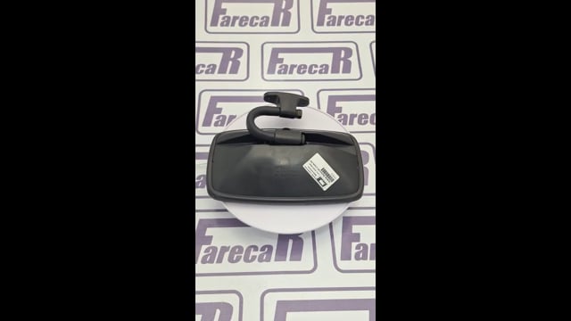 RETROVISOR INTERNO 250mmX140mm ADAPTAÇÃO PRETO COFRAN 1470.0 UNIVERSAL CAMINHÃO  ONIBUS