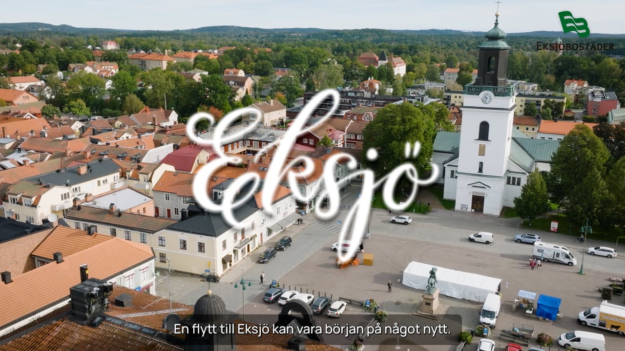 5 rum Parhus på Orrhagavägen Tvåplanshus Eksjö Eksjö kommun - video