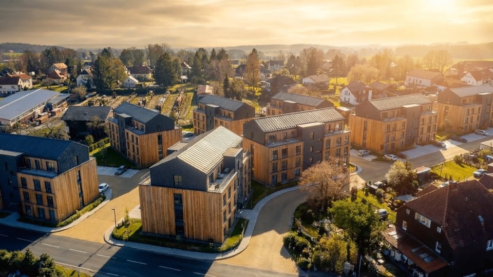 Rezidence Natura - AI vizualizace — video