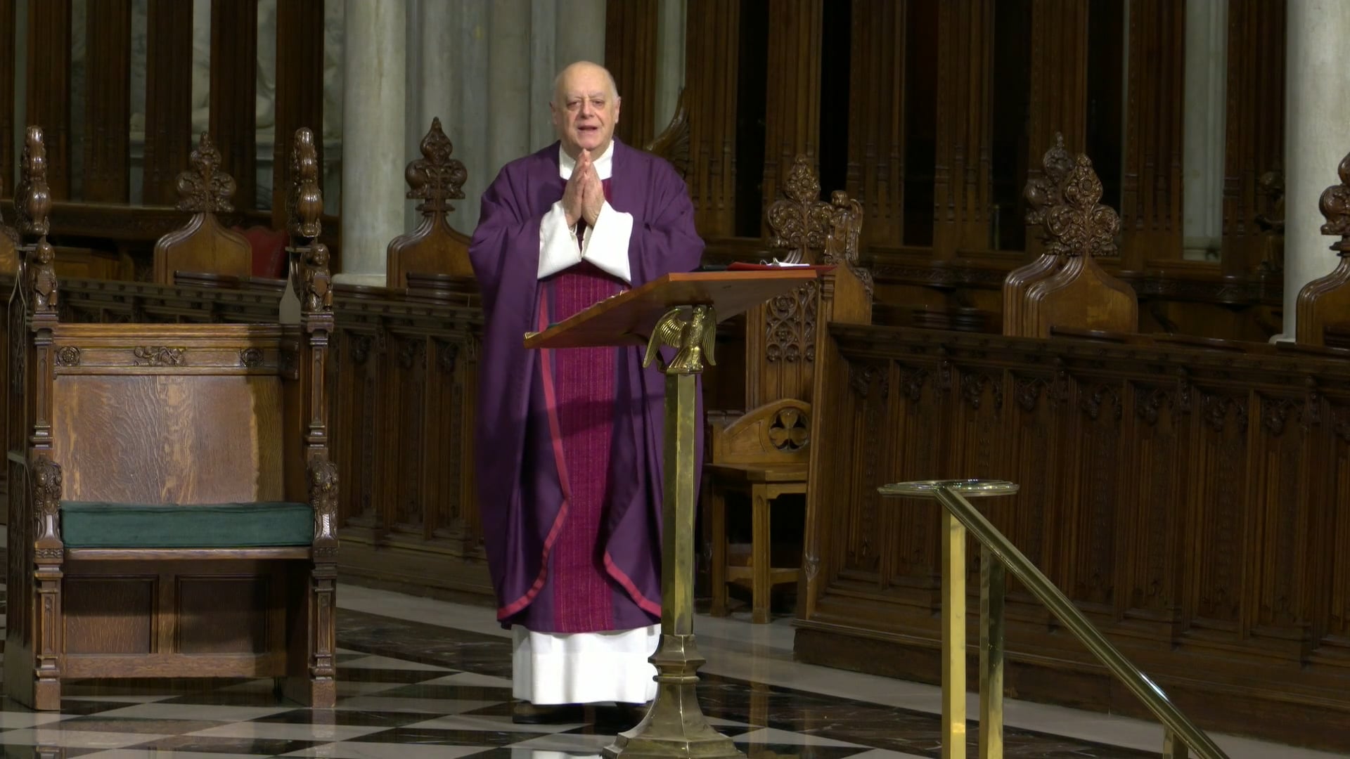 Mass from St. Patrick's Cathedral - March 10, 2026