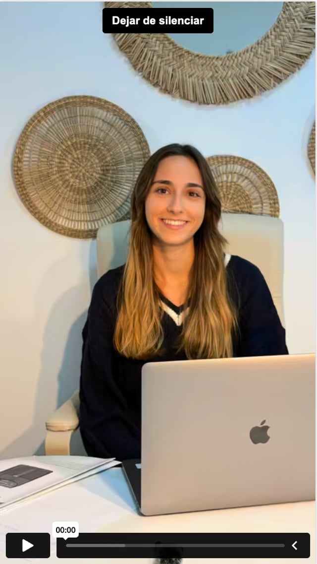 Presentación María De la Vera - Nutricionista