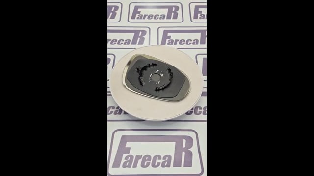 LENTE C/BASE SUBCONJUNTO RETROVISOR METAGAL RTUM49 ESQUERDO PALIO G5 GRAND SIENA 2012 2013 2014 2015 2016 2017