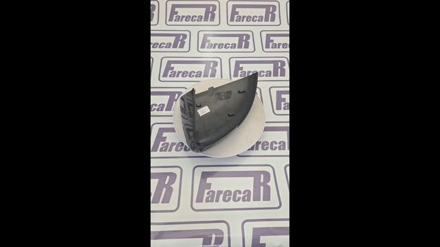 CAPA RETROVISOR C/F PRETA LISA METAGAL DIR ARGO CRONOS