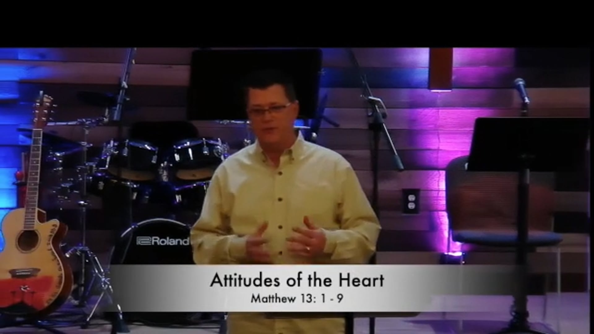 Mar 8 - Attitudes of the Heart - Pastor Dave