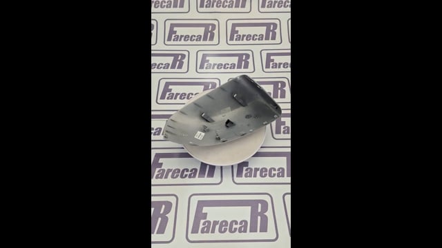 CAPA RETROVISOR PINTADA CINZA PRATA METALICO ORIGINAL METAGAL ESQUERDO RANGER 2013 A 2023