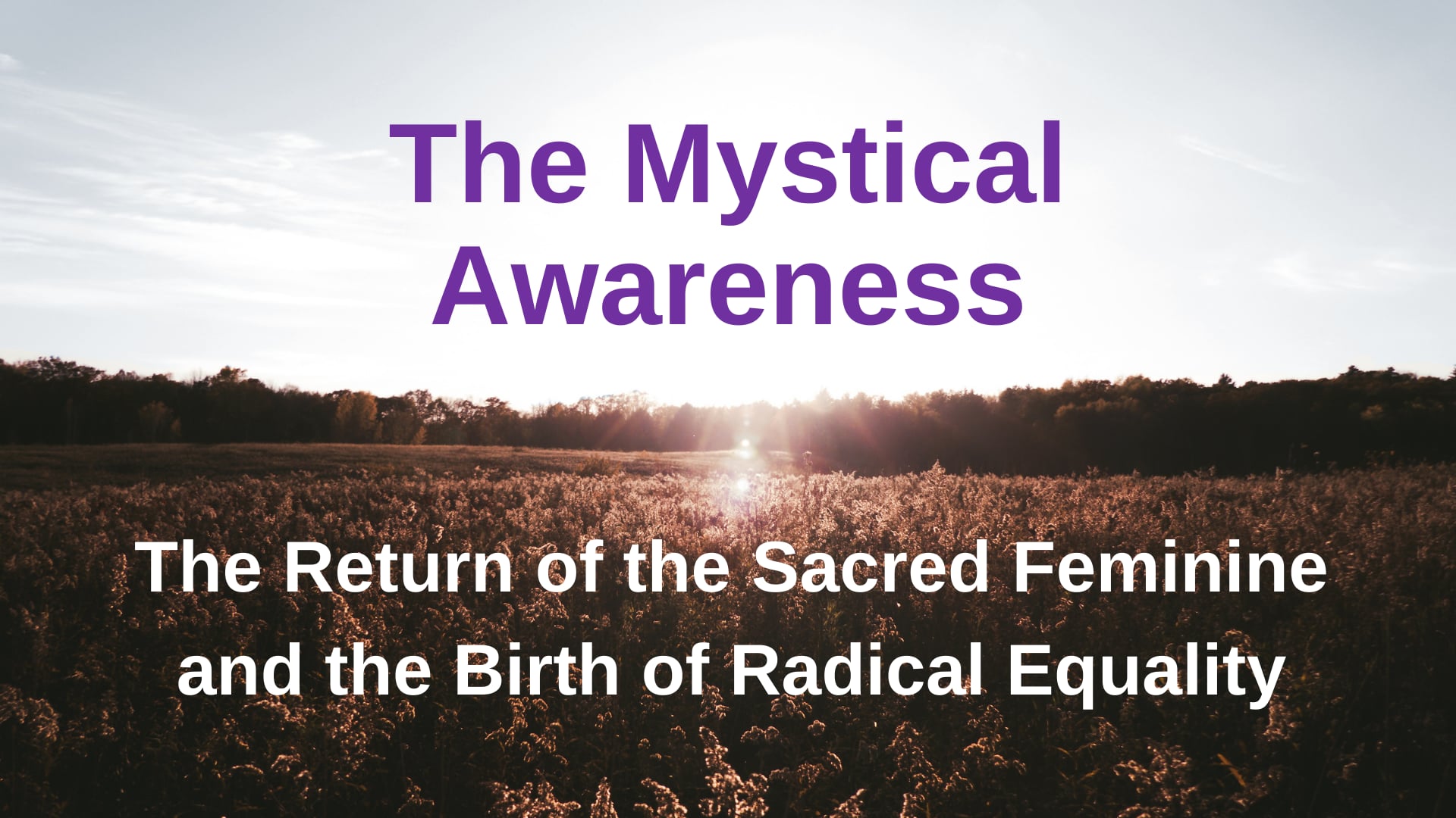 "The Mystical Awareness" with Rev. Celeste Frazier, featuring musical guests, Pooki and Bob Baker.